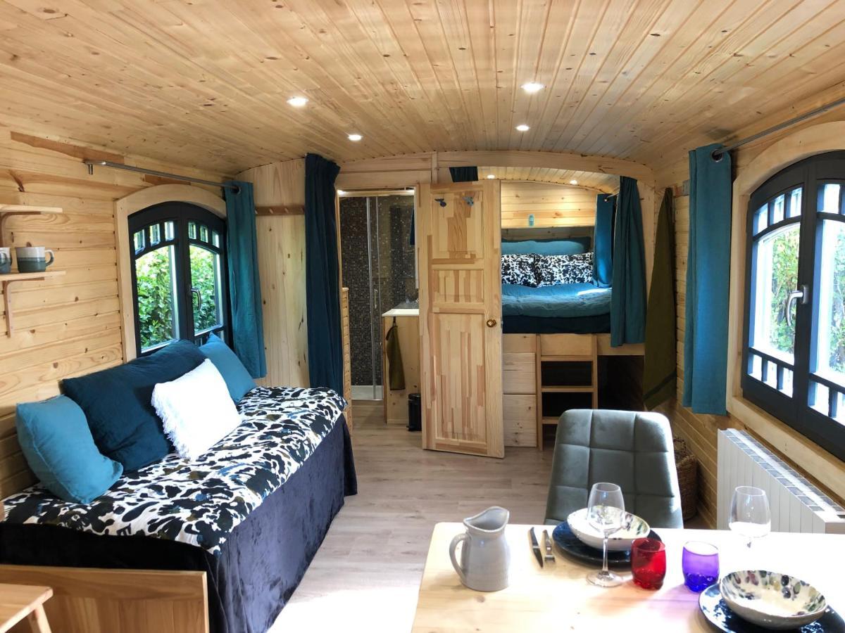 Roulotte Gites O Bien-Etre Massage Spa Sejour Bien-Etre En Hebergement Insolite Roulotte Karantez Ou En Gites Melon Ou Yock A 800 M Des Plages Maison D'Hote Drogou Порсподе Экстерьер фото